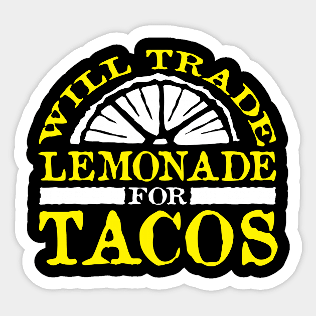 Funny Lemonade Stand Sticker by TheBestHumorApparel